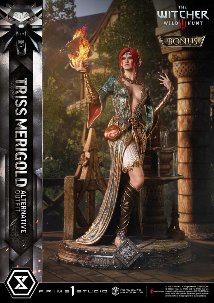The Witcher 3: Wild Hunt Real Elite Masterline Series Statue 1/4 Triss Merigold Bonus Version 52 cm P054368