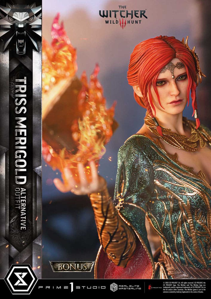 The Witcher 3: Wild Hunt Real Elite Masterline Series Statue 1/4 Triss Merigold Bonus Version 52 cm P054368