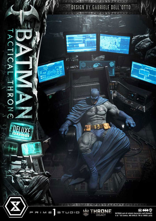 DC Comics Throne Legacy Collection Statue 1/3 Batman Tactical Throne Deluxe Bonus Version 57 cm P054370