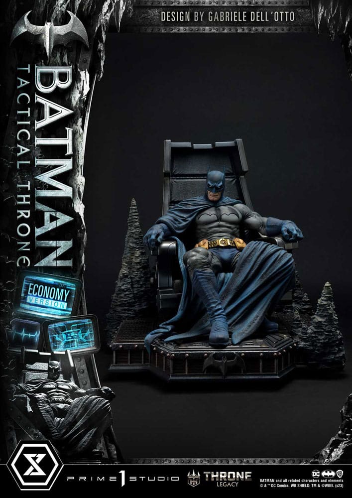 DC Comics Throne Legacy Collection Statue 1/3 Batman Tactical Throne Economy Version 46 cm P054371