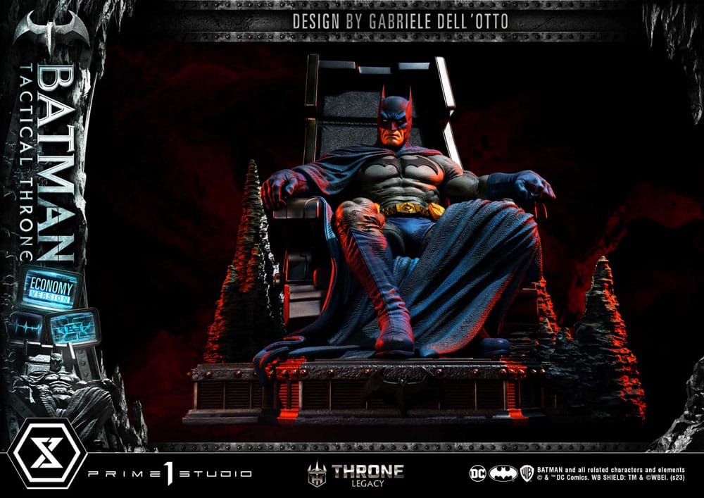 DC Comics Throne Legacy Collection Statue 1/3 Batman Tactical Throne Economy Version 46 cm P054371