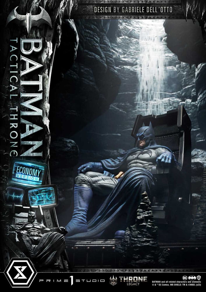 DC Comics Throne Legacy Collection Statue 1/3 Batman Tactical Throne Economy Version 46 cm P054371