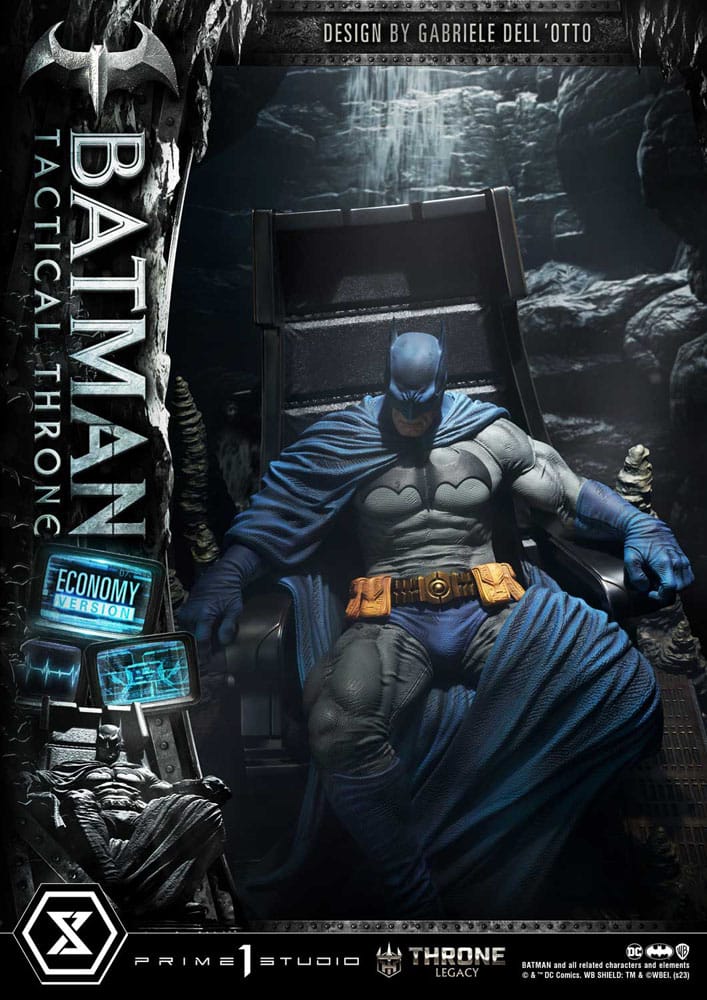 DC Comics Throne Legacy Collection Statue 1/3 Batman Tactical Throne Economy Version 46 cm P054371