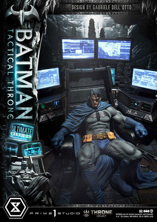 DC Comics Throne Legacy Collection Statue 1/3 Batman Tactical Throne Ultimate Bonus Version 57 cm P054373