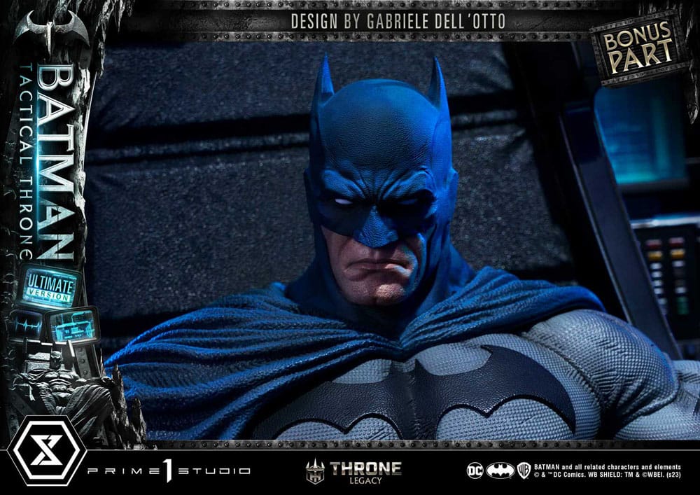 DC Comics Throne Legacy Collection Statue 1/3 Batman Tactical Throne Ultimate Bonus Version 57 cm P054373