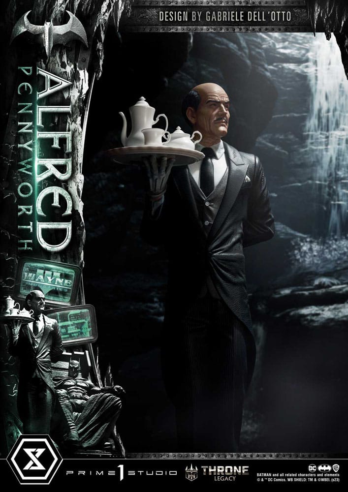 DC Comics Throne Legacy Series Statue Alfred Pennyworth (Batman Comics) Bonus Version 57 cm P054374