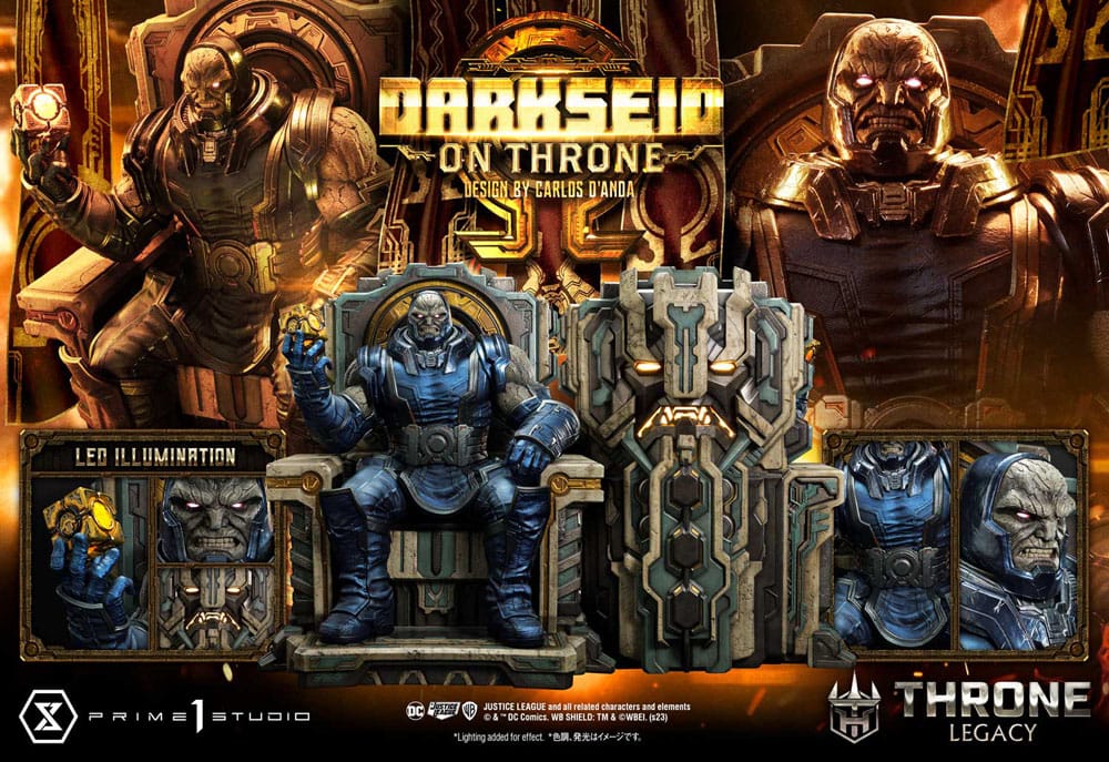 Throne Legacy Series Statue 1/4 Justice League (Comics) Darkseid on Throne Design by Carlos D'Anda Standard Version 65 cm P054375