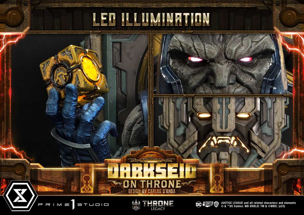 Throne Legacy Series Statue 1/4 Justice League (Comics) Darkseid on Throne Design by Carlos D'Anda Standard Version 65 cm P054375
