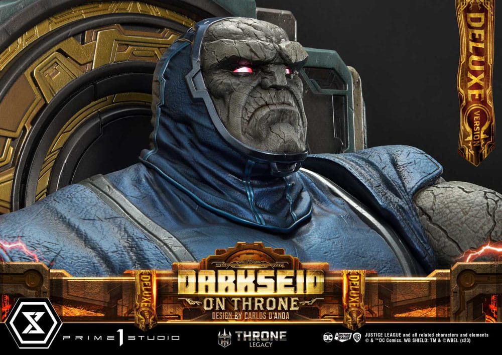 Throne Legacy Series Statue 1/4 Justice League (Comics) Darkseid on Throne Design by Carlos D'Anda Deluxe Bonus Version 65 cm P054377
