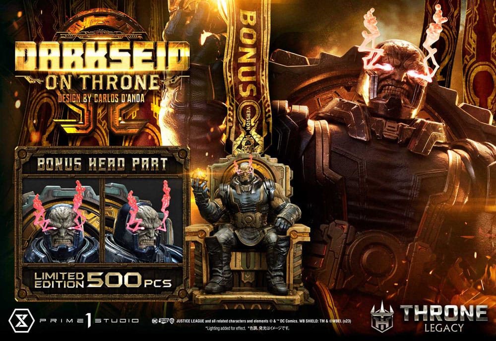 Throne Legacy Series Statue 1/4 Justice League (Comics) Darkseid on Throne Design by Carlos D'Anda Deluxe Bonus Version 65 cm P054377