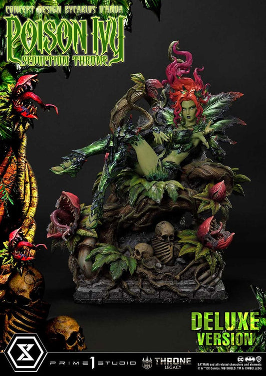 DC Comics Throne Legacy Collection Statue 1/4 Batman Poison Ivy Seduction Throne Deluxe Bonus Version 55 cm P054380