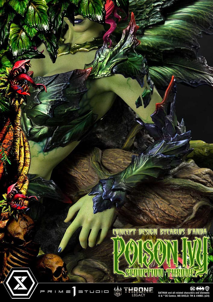 DC Comics Throne Legacy Collection Statue 1/4 Batman Poison Ivy Seduction Throne Deluxe Bonus Version 55 cm P054380