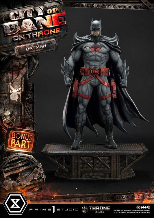 DC Comics Throne Legacy Collection Statue Statue 1/4 Flashpoint Batman Bonus Version 60 cm P054383