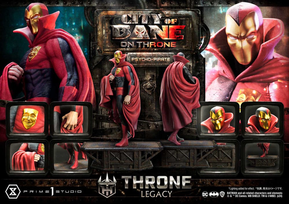 DC Comics Throne Legacy Collection Statue Statue 1/4 Psycho Pirate 58 cm P054384