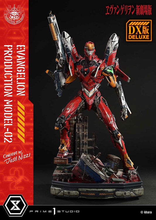 Rebuild of Evangelion Ultimate Diorama Masterline Series Statue Evangelion Production Model-02 (Concept By Josh Nizzi) Deluxe Bonus Version 73 cm P054394