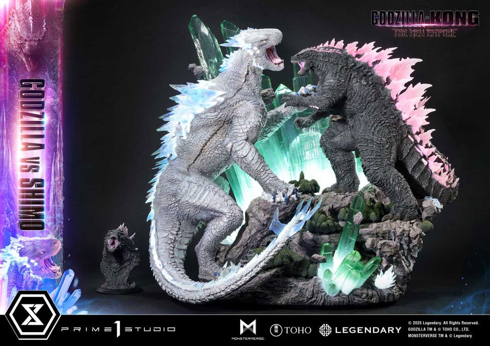 Godzilla x Kong: The New Empire Ultimate Diorama Masterline Series Statue Godzilla vs Shimo 86 cm P054400
