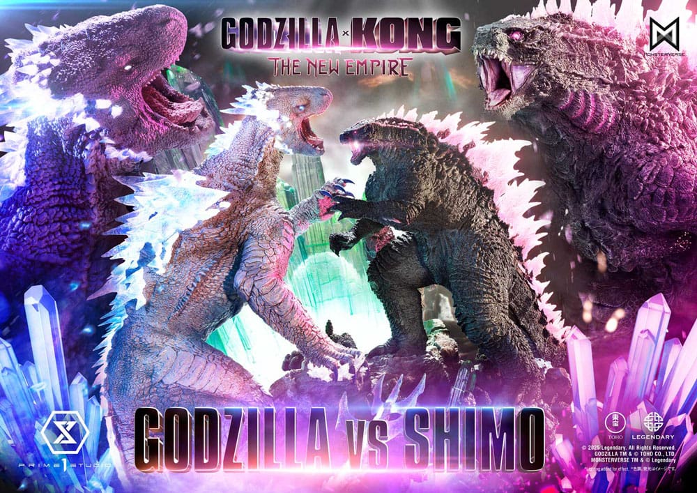 Godzilla x Kong: The New Empire Ultimate Diorama Masterline Series Statue Godzilla vs Shimo 86 cm P054400