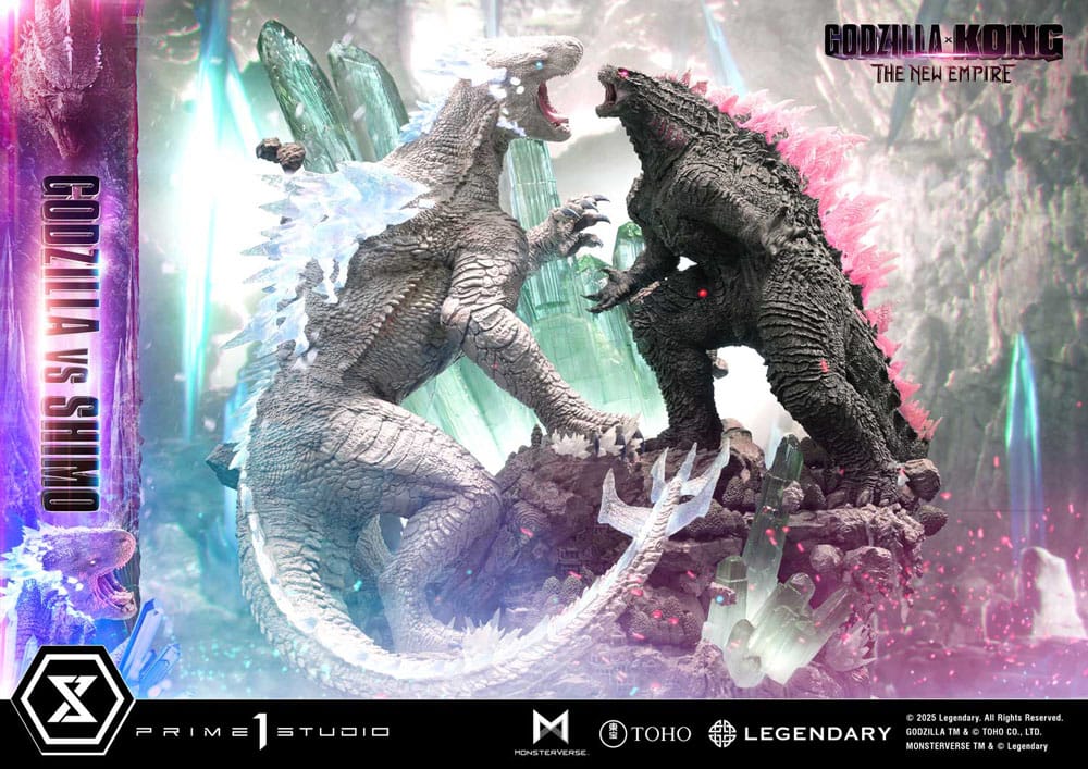 Godzilla x Kong: The New Empire Ultimate Diorama Masterline Series Statue Godzilla vs Shimo 86 cm P054400