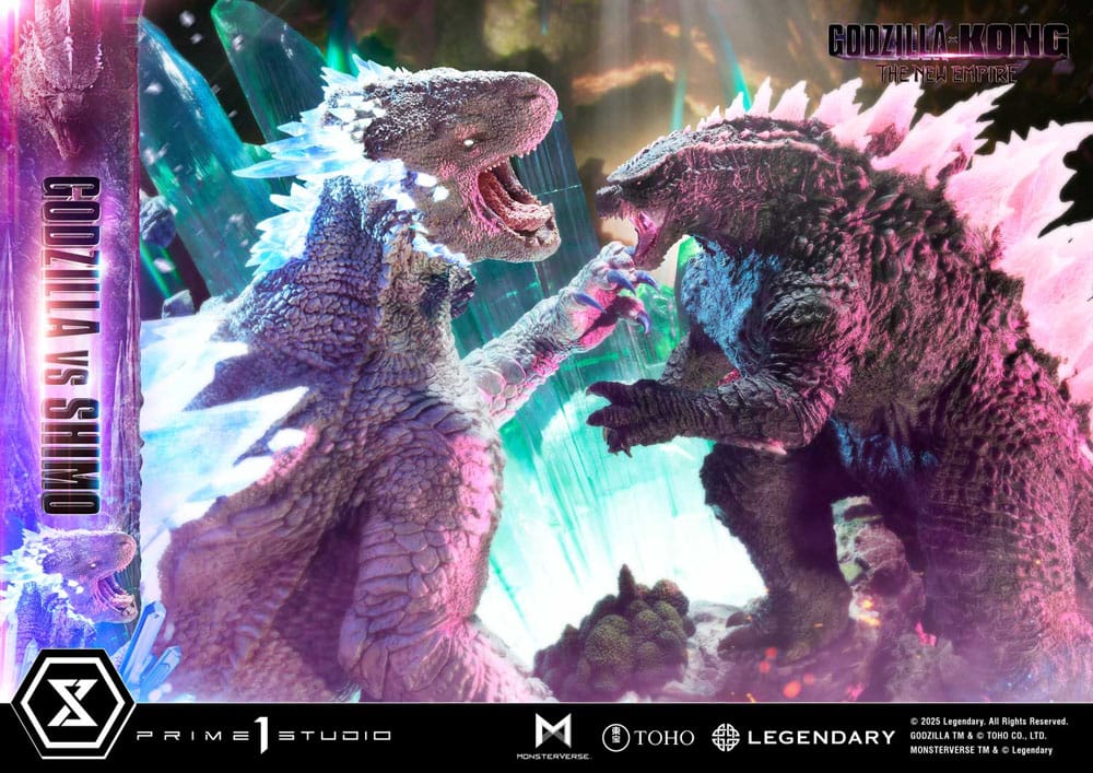 Godzilla x Kong: The New Empire Ultimate Diorama Masterline Series Statue Godzilla vs Shimo 86 cm P054400