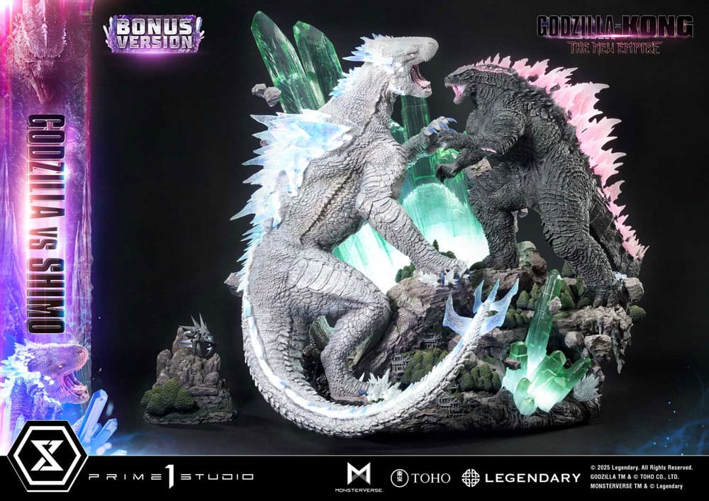 Godzilla x Kong: The New Empire Ultimate Diorama Masterline Series Statue Godzilla vs Shimo Bonus Version 86 cm P054401