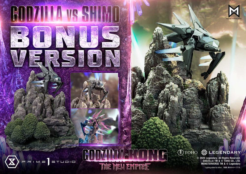 Godzilla x Kong: The New Empire Ultimate Diorama Masterline Series Statue Godzilla vs Shimo Bonus Version 86 cm P054401