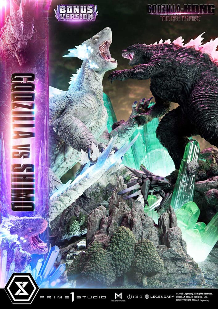 Godzilla x Kong: The New Empire Ultimate Diorama Masterline Series Statue Godzilla vs Shimo Bonus Version 86 cm P054401