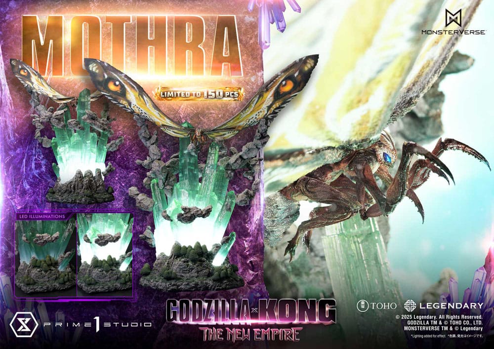 Godzilla x Kong: The New Empire Ultimate Diorama Masterline Series Statue Mothra 113 cm P054404