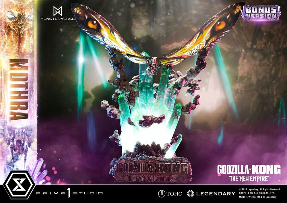 Godzilla x Kong: The New Empire Ultimate Diorama Masterline Series Statue Mothra Bonus Version 113 cm P054405