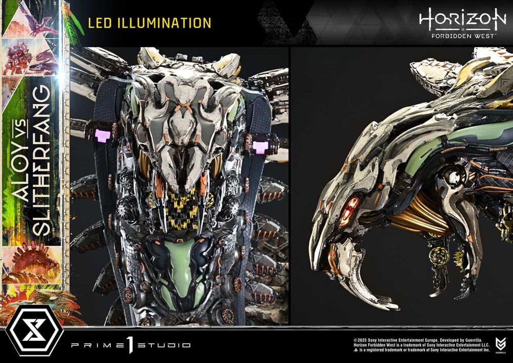 Horizon Forbidden West Ultimate Diorama Masterline Series Statue Aloy vs. The Slitherfang 82 cm P069135