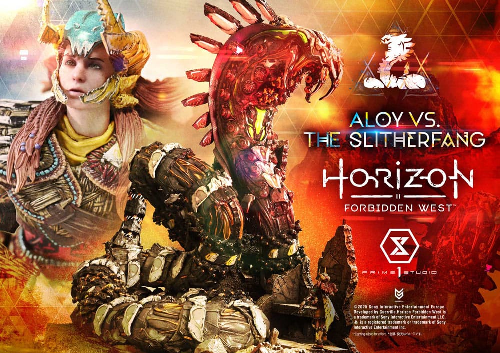 Horizon Forbidden West Ultimate Diorama Masterline Series Statue Aloy vs. The Slitherfang Bonus Version 82 cm P069136