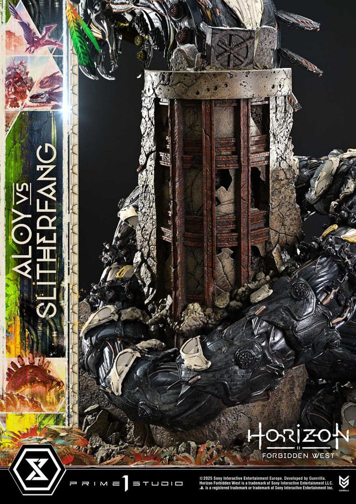 Horizon Forbidden West Ultimate Diorama Masterline Series Statue Aloy vs. The Slitherfang Bonus Version 82 cm P069136