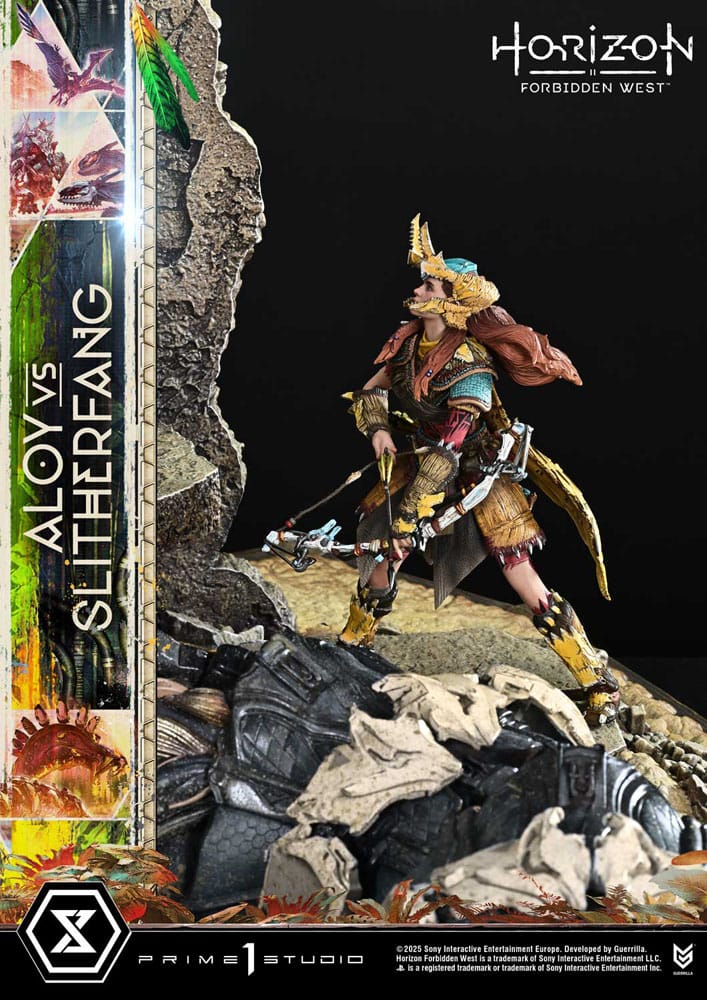 Horizon Forbidden West Ultimate Diorama Masterline Series Statue Aloy vs. The Slitherfang Bonus Version 82 cm P069136
