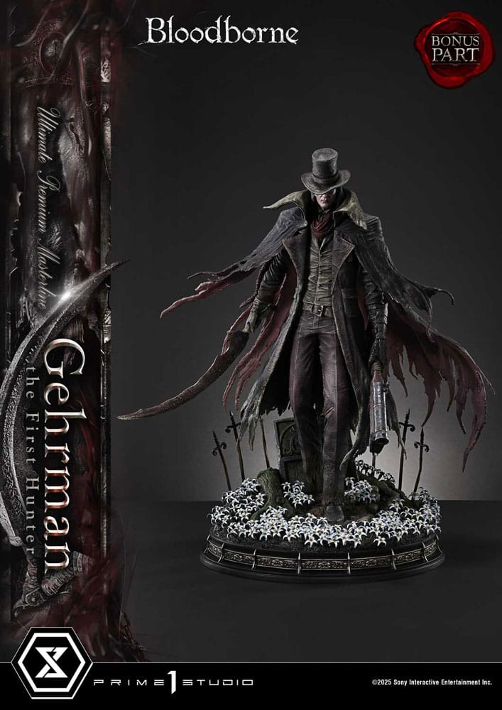 Bloodborne Ultimate Premium Masterline Series Statue 1/4 Gehrman Bonus Version 68 cm P054414