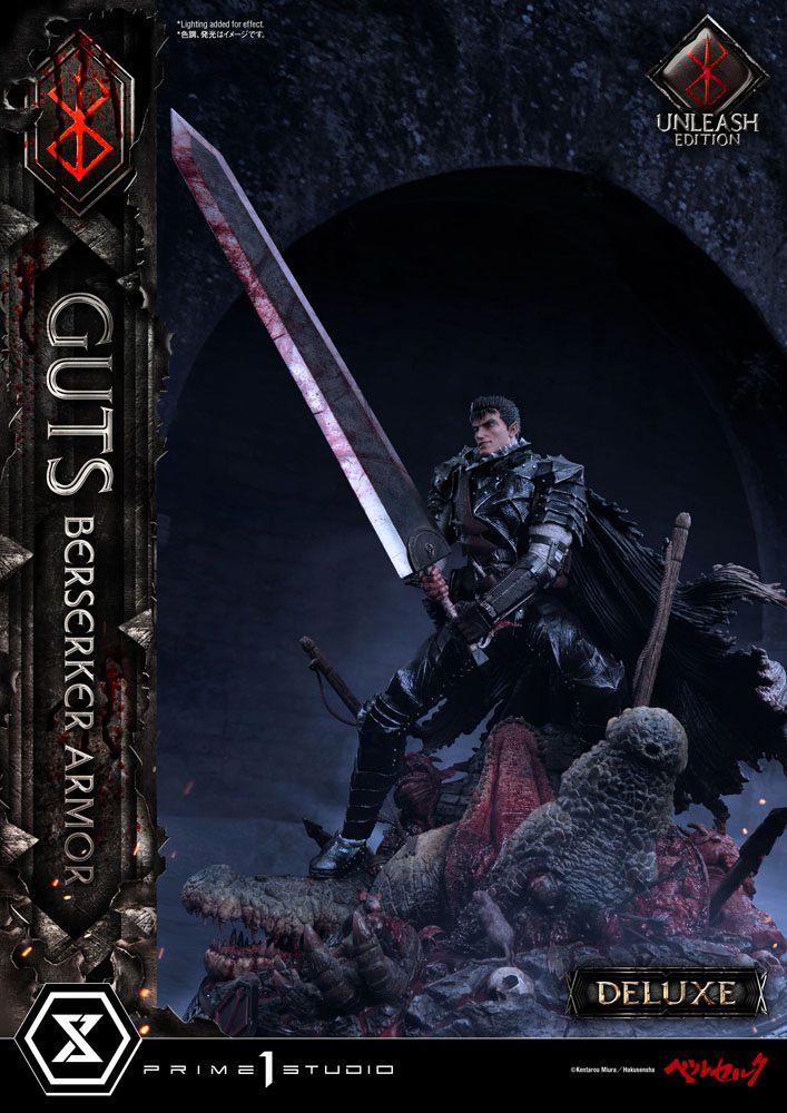 Berserk Statue 1/4 Guts Berserker Armor Unleash Edition Deluxe Version 91 cm P054415