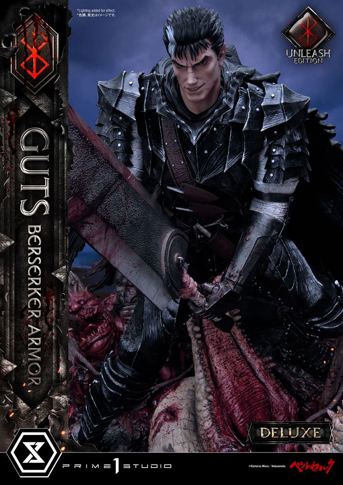 Berserk Statue 1/4 Guts Berserker Armor Unleash Edition Deluxe Version 91 cm P054415