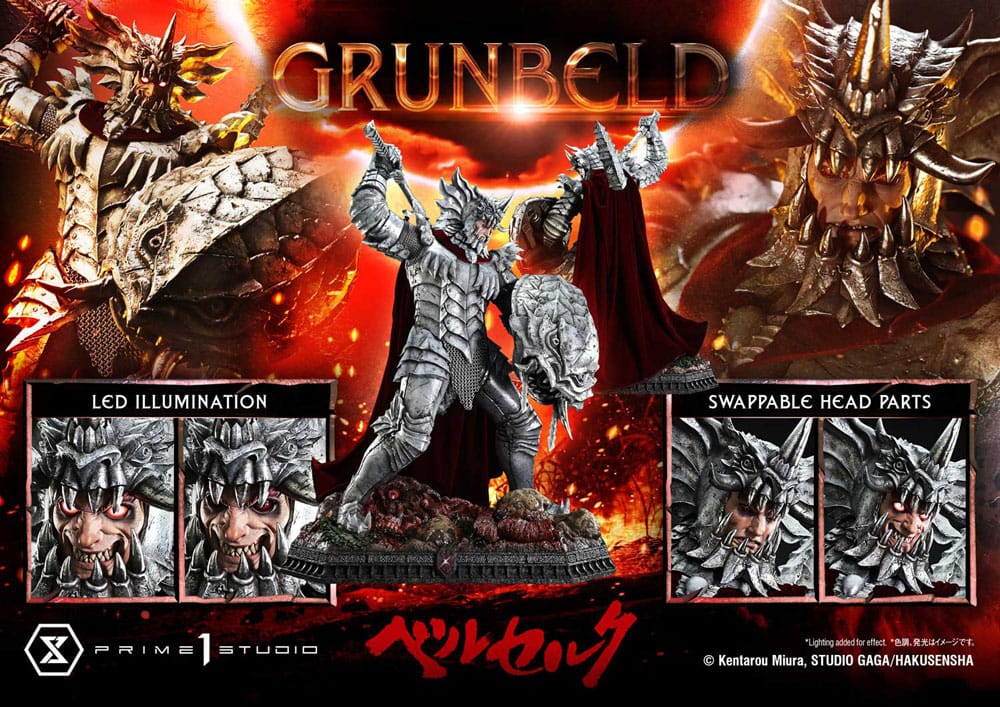 Berserk Ultimate Premium Masterline Series Statue 1/4 Grunbeld Grunbeld vs. Guts Bonus Version 107 cm P054421