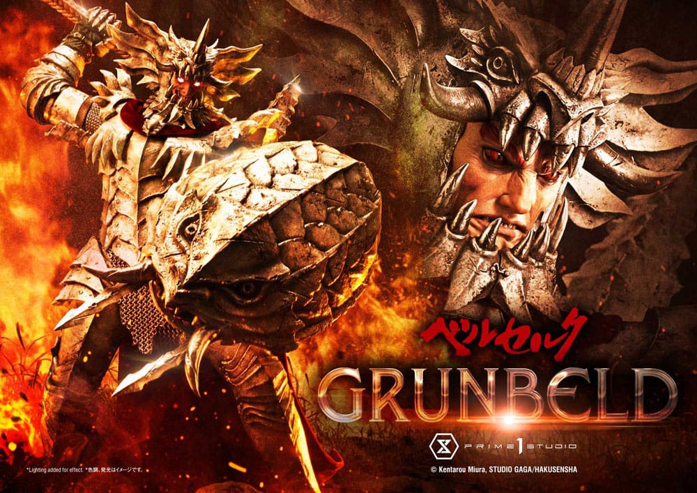 Berserk Ultimate Premium Masterline Series Statue 1/4 Grunbeld Grunbeld vs. Guts Bonus Version 107 cm P054422