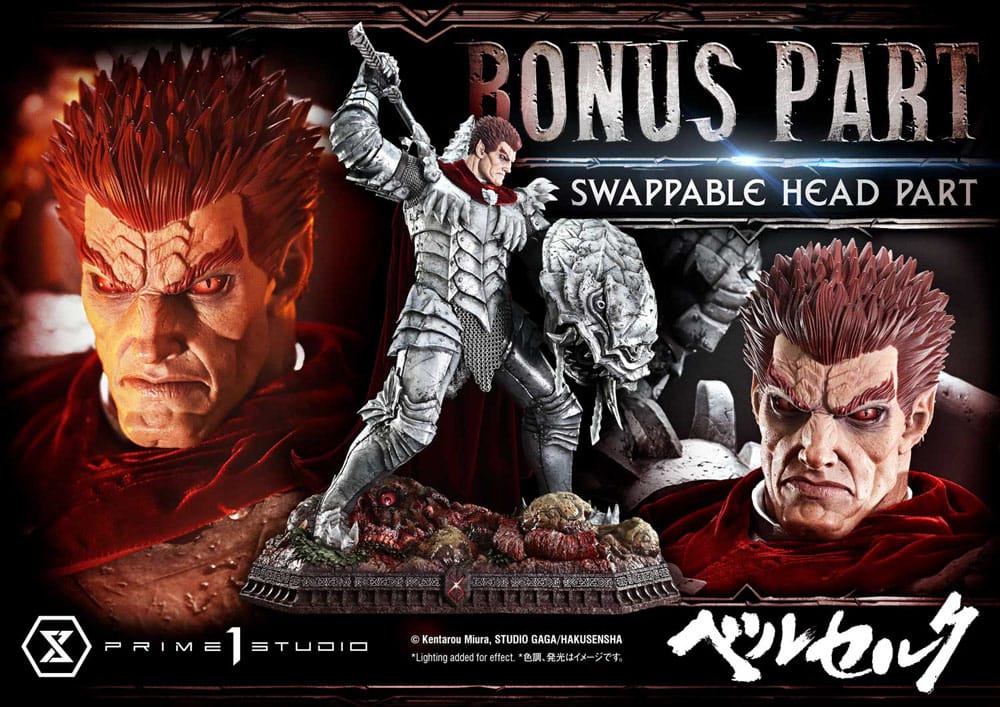 Berserk Ultimate Premium Masterline Series Statue 1/4 Grunbeld Grunbeld vs. Guts Bonus Version 107 cm P054422