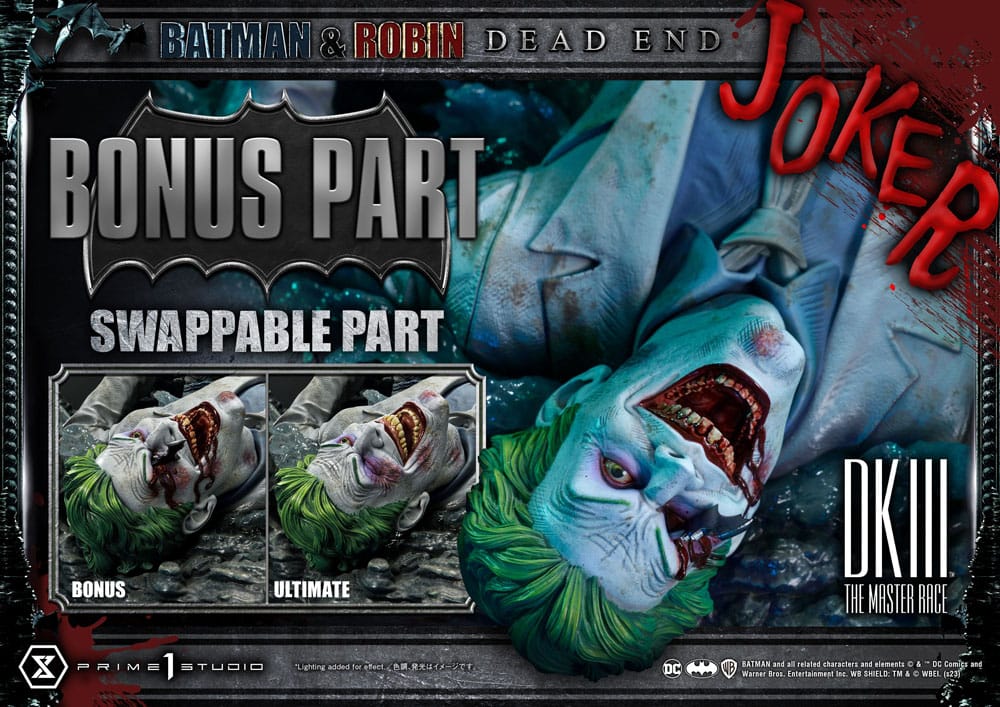 DC Comics Ultimate Premium Masterline Series Statue 1/4 Batman & Robin Dead End Ultimate Bonus Version 61 cm P054425