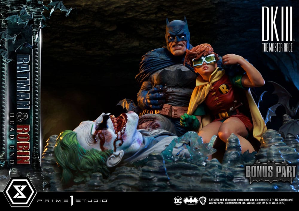 DC Comics Ultimate Premium Masterline Series Statue 1/4 Batman & Robin Dead End Ultimate Bonus Version 61 cm P054425