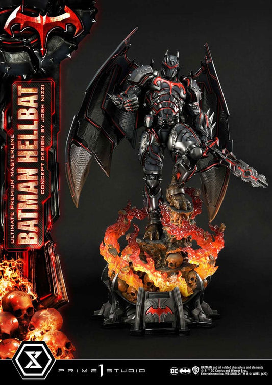 Batman Ultimate Premium Masterline Series Statue Hellbat Concept Design by Josh Nizzi Regular Version 76 cm P054426