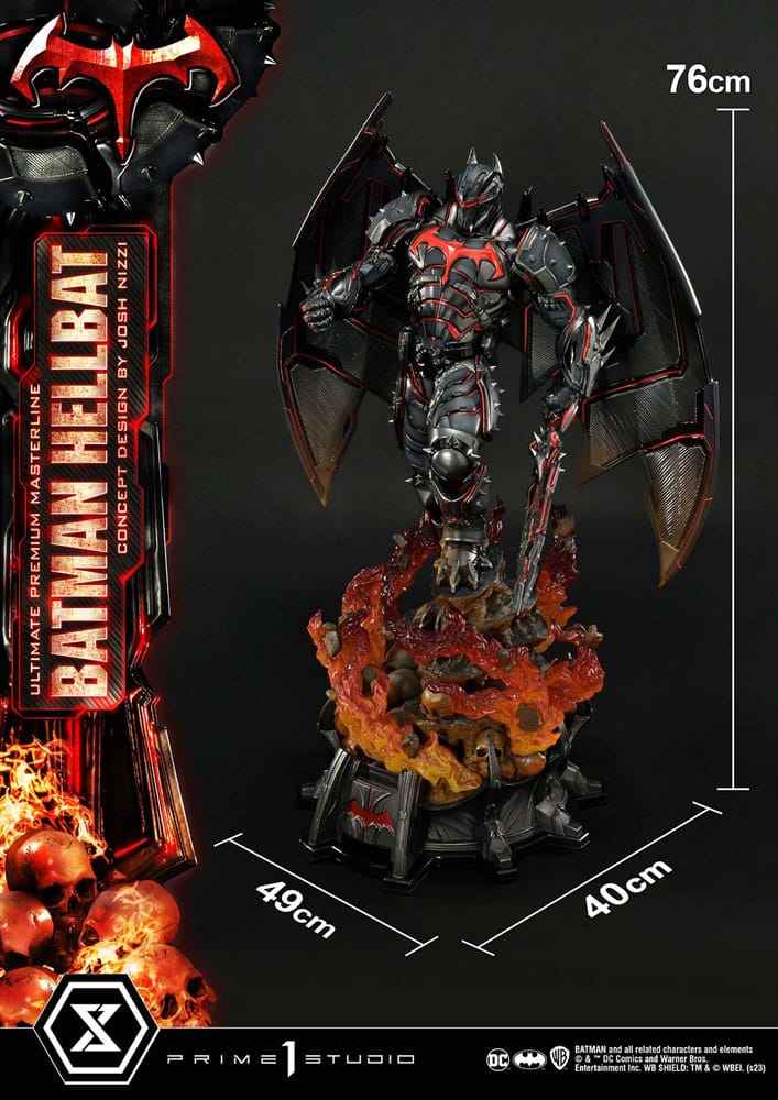 Batman Ultimate Premium Masterline Series Statue Hellbat Concept Design by Josh Nizzi Regular Version 76 cm P054426