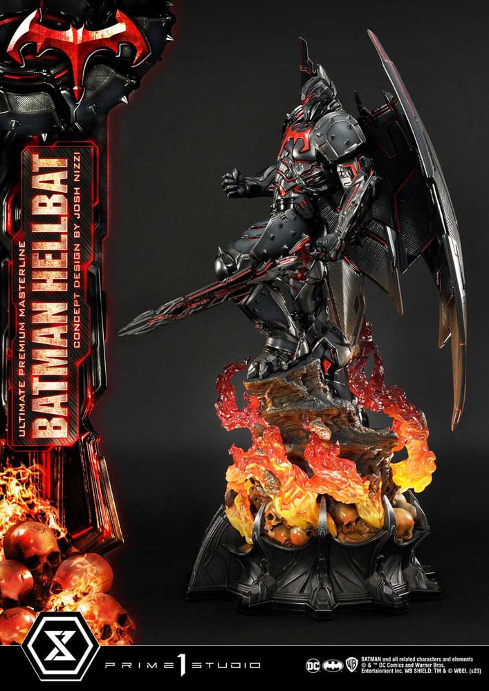 Batman Ultimate Premium Masterline Series Statue Hellbat Concept Design by Josh Nizzi Regular Version 76 cm P054426