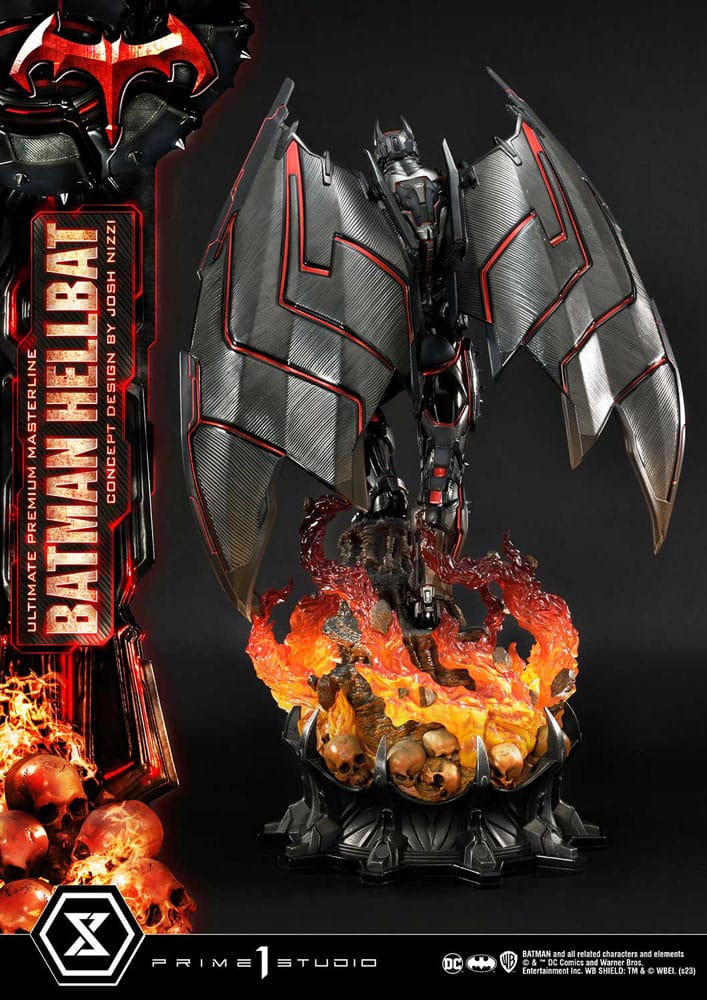 Batman Ultimate Premium Masterline Series Statue Hellbat Concept Design by Josh Nizzi Regular Version 76 cm P054426