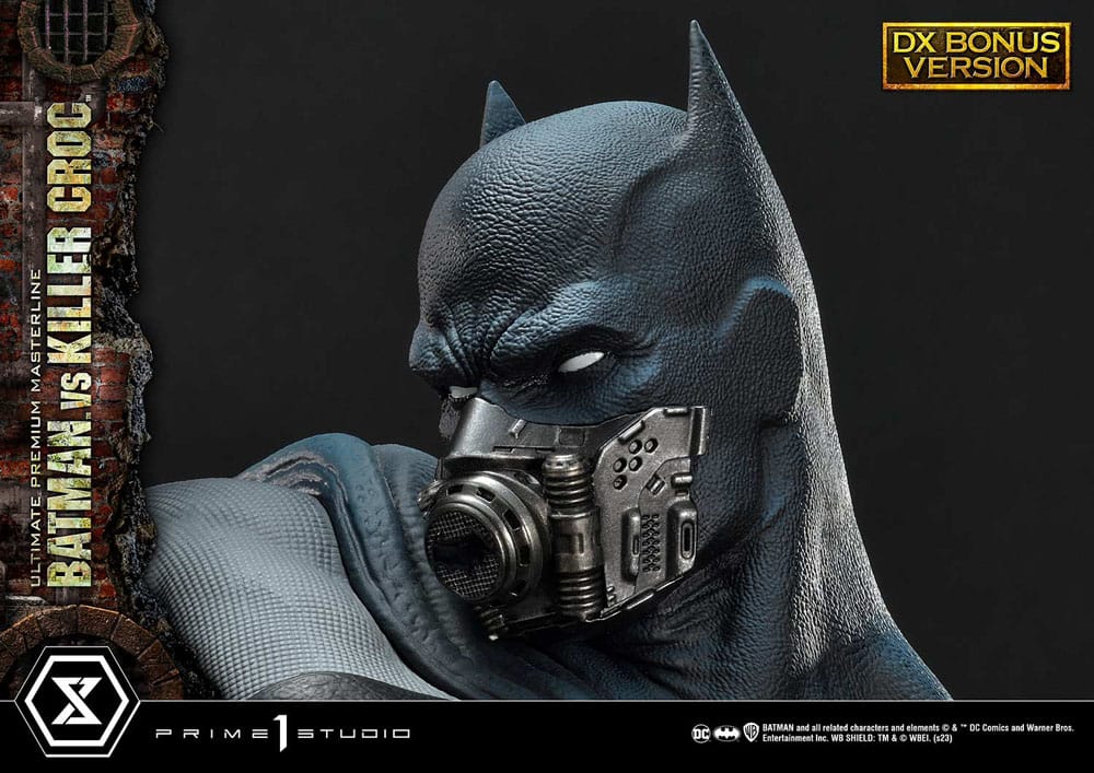 Batman Ultimate Premium Masterline Series Statue Batman Versus Killer Croc Deluxe Bonus Version 71 cm P054431