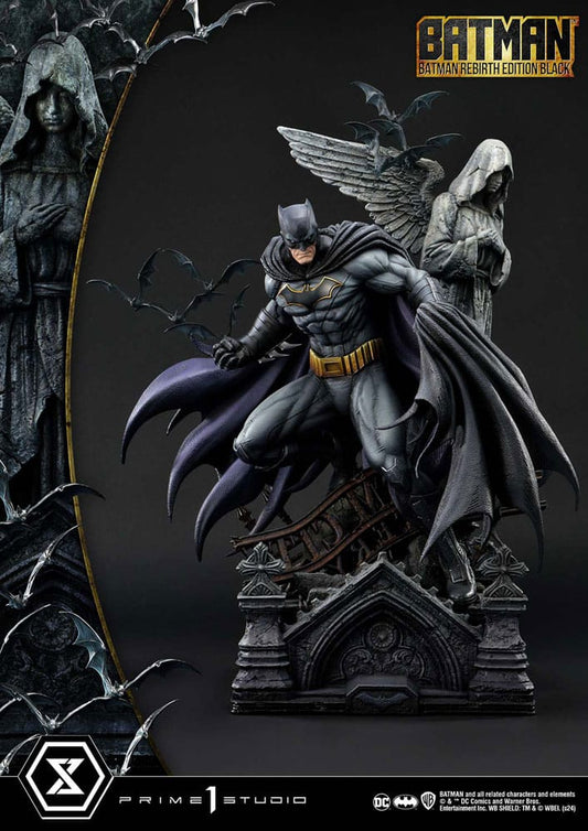 Batman Ultimate Premium Masterline Series Statue 1/4 Batman Rebirth Edition Black 71 cm P054435