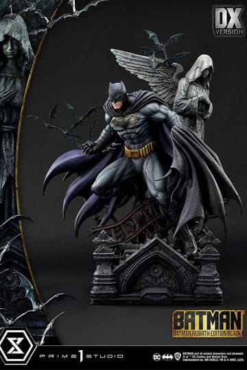 Batman Ultimate Premium Masterline Series Statue 1/4 Batman Rebirth Edition Black Deluxe Version 71 cm P054436