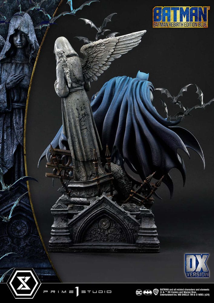 Batman Ultimate Premium Masterline Series Statue 1/4 Batman Rebirth Edition Blue Deluxe Version 71 cm P054437