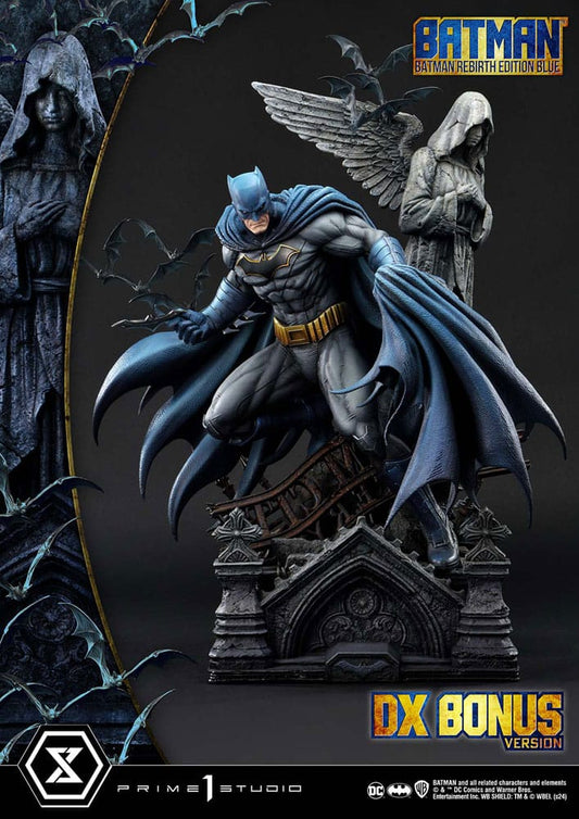 Batman Ultimate Premium Masterline Series Statue 1/4 Batman Rebirth Edition Blue Deluxe Bonus Version 71 cm P054439