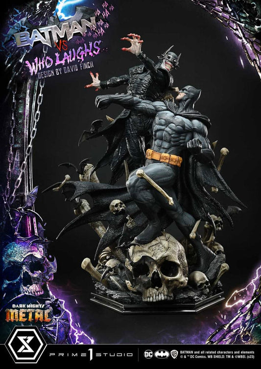 Dark Nights: Metal Ultimate Premium Masterline Series Statue 1/4 Batman VS Batman Who Laughs 67 cm P054445